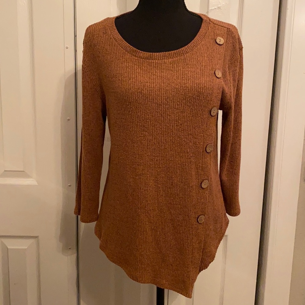 Misia | women’s top| brown | medium|
